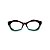 Armação para óculos de Grau Gustavo Eyewear G53 19. Cor: Animal print e verde translúcido. Haste animal print. - Imagem 1