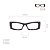 Óculos de Grau Gustavo Eyewear G35 2 na cor âmbar e hastes animal print - Imagem 4