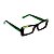 Armação para óculos de Grau Gustavo Eyewear G35 16. Cor: Marrom, verde, preto e azul. Haste verde. - Imagem 2