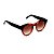 Óculos de Sol Gustavo Eyewear G63 3. Cor: Animal print e preto. Haste preta. Lentes marrom. - Imagem 2