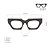 Óculos de Sol Gustavo Eyewear G137 2. Cor: Animal print, azul e marrom translúcido. Haste animal print. Lentes cinza. - Imagem 4