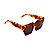 Óculos de Sol Gustavo Eyewear G137 4 em Animal Print e lentes marrom. - Imagem 2