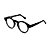 Armação para óculos de Grau Gustavo Eyewear G29 2. Cor: Preto e fumê translúcido. Haste preta. - Imagem 3