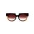 Óculos de Sol Gustavo Eyewear G135 1. Cor: Preto, marrom, âmbar e laranja translúcido. Haste marrom. Lentes marrom. - Imagem 1