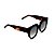 Óculos de Sol Gustavo Eyewear G135 3. Cor: Preto. Haste animal print. Lentes cinza. - Imagem 2