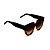Óculos de Sol Gustavo Eyewear G135 6. Cor: Animal print e preto. Haste animal print. Lentes marrom. - Imagem 2