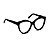 Armação para óculos de Grau Gustavo Eyewear G126 14. Cor: Preto. Haste preta. - Imagem 2