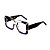 Armação para óculos de Grau Gustavo Eyewear G59 2. Cor: Violeta, preto e cristal translúcido. Haste preta. - Imagem 3