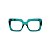 Armação para óculos de Grau Gustavo Eyewear G59 12. Cor: Acqua translúcido. Haste preta. - Imagem 1