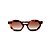 Óculos de Sol Gustavo Eyewear G134 3. Cor: Animal prit. Haste animal print. Lentes marrom. - Imagem 1