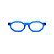Óculos de Grau Gustavo Eyewear G136 4 na cor azul e hastes animal print. - Imagem 1