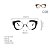 Armação para óculos de Grau Gustavo Eyewear G58 3. Cor: Animal print com listras verde e branco. Haste animal print. - Imagem 4