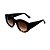 Óculos de Sol Gustavo Eyewear G60 1 em Animal Print e preto, com as hastes preta e lentes marrom. Clássico - Imagem 3