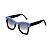 Óculos de Sol Gustavo Eyewear G75 1. Cor: Azul e preto. Haste preta. Lentes cinza. - Imagem 3