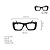 Armação para óculos de Grau Gustavo Eyewear G79 2. Cor: Animal print, âmbar e vermelho translúcido. Haste vermelha. - Imagem 4