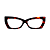 Óculos de Grau Gustavo Eyewear G81 1 Animal Print. Clássico - Imagem 1