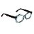 Óculos de Grau Gustavo Eyewear G53 1 na cor acqua com as hastes pretas. - Imagem 2