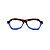 Óculos de Grau Gustavo Eyewear G105 1 em Animal Print e azul, com as hastes em Animal Print. Unisex - Imagem 1