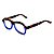 Óculos de Grau Gustavo Eyewear G105 1 em Animal Print e azul, com as hastes em Animal Print. Unisex - Imagem 3