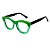 Óculos de Grau Gustavo Eyewear G69 3 nas cores jade e verde translúcido com as hastes pretas. - Imagem 3