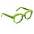 Óculos de Grau Gustavo Eyewear G37 2 nas cores jade e verde, com as hastes verdes. - Imagem 2