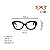 Óculos de Grau G70 3 em animal print e âmbar com hastes animal print. Clássico - Imagem 4