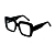 Óculos de Grau Gustavo Eyewear G59 4 na cor preta. - Imagem 3