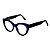 Óculos de Grau Gustavo Eyewear G65 2 na cor azul e hastes pretas. - Imagem 3