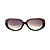 Óculos de Sol Gustavo Eyewear G122 1 nas cores cinza, fumê e verde, com as hastes pretas e lentes cinza. - Imagem 1