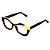 Óculos de Grau Gustavo Eyewear G53 9 nas cores preto, marrom e amarelo, com as hastes pretas. Origem - Imagem 3