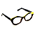 Óculos de Grau Gustavo Eyewear G53 9 nas cores preto, marrom e amarelo, com as hastes pretas. Origem - Imagem 2