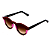 Óculos de Sol Gustavo Eyewear G29 3 nas cores marrom e rosa, com as hastes pretas e lentes marrom degradê. Origem - Imagem 3