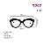 Óculos de Grau Gustavo Eyewear G37 10 em Animal Print e vermelho, hastes marrom.. - Imagem 3