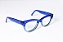 Óculos de Grau Gustavo Eyewear G73 3 na cor azul. - Imagem 2