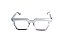 Óculos de Grau G159 3 em tons de cinza, com as hastes pretas. - Imagem 1