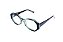 Óculos de Grau G157 4 nas cores acqua e preta, com as hastes pretas. - Imagem 2