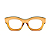 Óculos de Grau G58 3 nas cores nude e âmbar, com as hastes em Animal Print. - Imagem 1