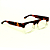 Óculos de Grau Gustavo Eyewear G14 6 em Animal Print e cristal, com as hastes em animal print. Clássico. - Imagem 2