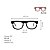 Óculos de Grau Gustavo Eyewear G14 8 nas cores vermelho e âmbar, com as hastes vermelhas. - Imagem 4
