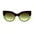 Óculos de Sol G13 7 nas cores marrom e verde, com as hastes marrom e lentes marrom. - Imagem 1