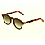 Óculos de Sol Gustavo Eyewear G29 4 nas cores marrom, vermelho e fumê, com as hastes em animal print e lentes marrom degradê. Origem - Imagem 3