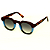 Óculos de Sol G66 3 nas cores marrom, azul e fumê com as hastes em animal print e lentes cinza. Modelo unisex - Imagem 3