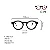 Óculos de Grau Gustavo Eyewear G29 3 na cor verde e hastes em animal print. - Imagem 4