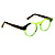 Óculos de Grau Gustavo Eyewear G29 4 em tons de verde e hastes marrom. - Imagem 2