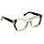 Óculos de Grau Gustavo Eyewear G69 15 nas cores, fumê, vermelho, preto e azul. Hastes pretas. - Imagem 2