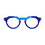 Óculos de Grau Gustavo Eyewear G66 4 na cor azul. Modelo unisex - Imagem 1