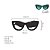 Óculos de Sol Gustavo Eyewear G48 8 em perto, azul, verde e prata, hastes pretas e lentes cinza. Art Deco - Imagem 4