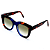 Óculos de Sol Gustavo Eyewear G57 1 em Animal Print e azul, hastes Animal Print e lentes cinza. Clássico - Imagem 3