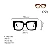 Óculos de Sol Gustavo Eyewear G59 1 em tons de verde e prata, hastes pretas e lentes cinza. Novidades - Imagem 4