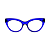 Óculos de Grau Gustavo Eyewear G65 2 azul total. - Imagem 1